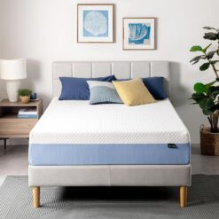 ZINUS 12 Inch Cooling Essential Memory Foam Mattress, Full, Fiberglass Free, Medium Feel, Cooling Airflow Memory Foam