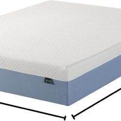 ZINUS 12 Inch Cooling Essential Memory Foam Mattress, King, Fiberglass Free, Medium Feel, Cooling Airflow Memory Foam,