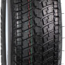 eCustomrim 2-Pack Trailer Tire On Rim ST205/75D15 F78 205/75 Load Range C 5 Lug White Spoke Wheel - 2 Year Warranty w/Free Roadside