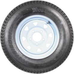 eCustomrim 2-Pack Trailer Tires Rims ST175/80D13 B78-13 Load Range C 5 Lug 13