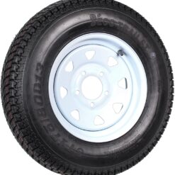 eCustomrim 2-Pack Trailer Tires Rims ST175/80D13 B78-13 Load Range C 5 Lug 13