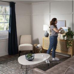 GE - 350 Sq. Ft. 8000 BTU Smart Window Air Conditioner - White