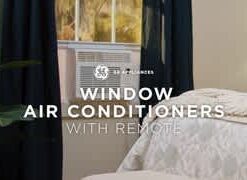 GE - 250 Sq. Ft. 6000 BTU Window Air Conditioner - White