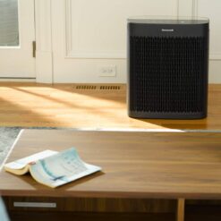 Honeywell - Allergen Plus HEPA Air Purifier, Extra-Large Rooms (500 sq.ft) - Black