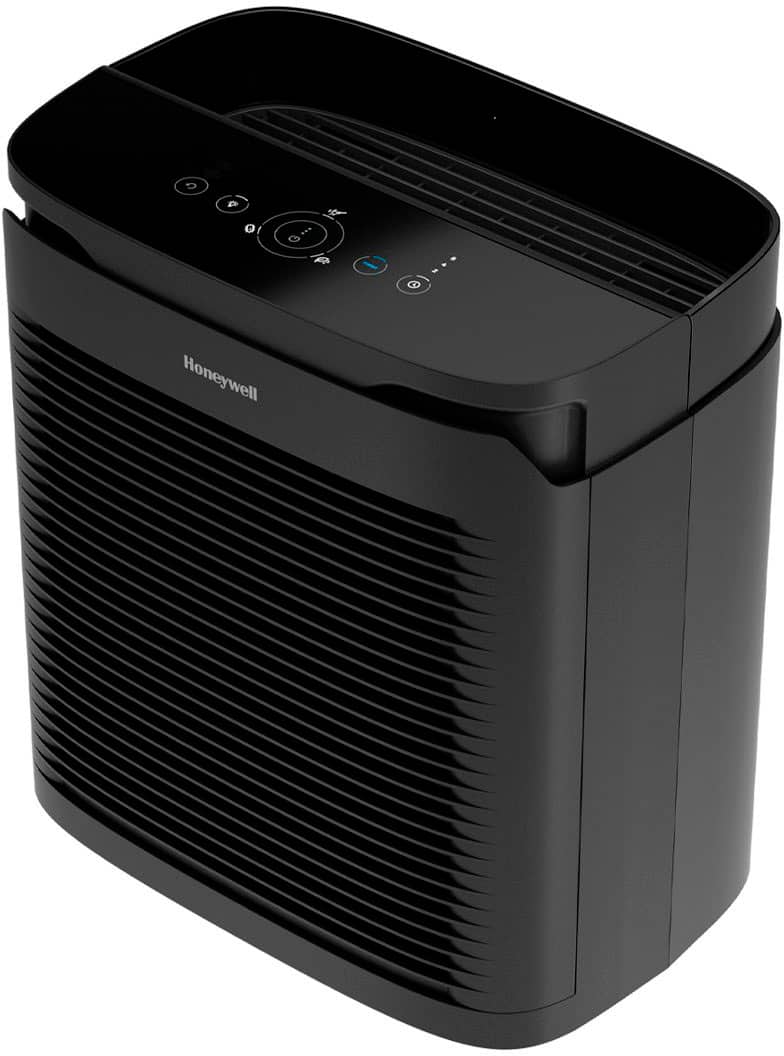 Honeywell - 200 Sq. Ft. PowerPlus HEPA Air Purifier - Black