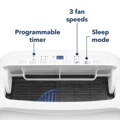 Insignia - 350 Sq. Ft. Portable Air Conditioner - White