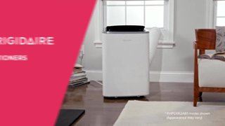 Frigidaire - 3–in-1 Portable Room Air Conditioner - White