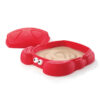 Step2 Crabbie Sandbox Plastic Toddler Outdoor Sand Box with Cover