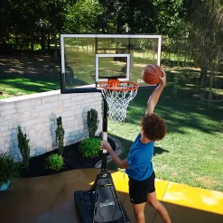 Spalding 54 in Portable Momentous EZ Assembly Basketball Hoop