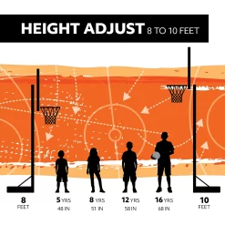 Lifetime 50 in Portable Basketball Hoop