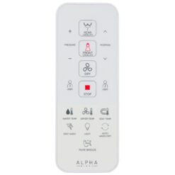 ALPHA BIDET UX Pearl Bidet Toilet Seat in Elongated White, Ultra Low Profile, Endless Warm Water, Arced Stainless Steel Nozzle