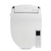 ALPHA BIDET JX2 Elongated Bidet Toilet Seat, White, Endless Warm Water