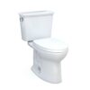 TOTO Drake Cotton Elongated Standard height Soft Close 2-piece Toilet 12-in Rough-In WaterSense 1.28 GPF