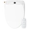 LEIVI Electric Bidet Smart Toilet Seat with Dual Control Mode, Adjustable Warm Water and Air Dryer, Ultra Slim Heated Toilet Seat