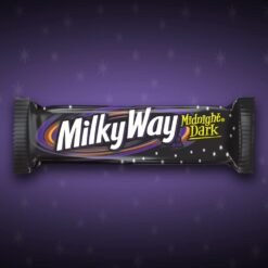 MILKY WAY Candy Midnight Dark Chocolate Bars Bulk Pack, Full Size, 1.76 Bar (Pack of 24)