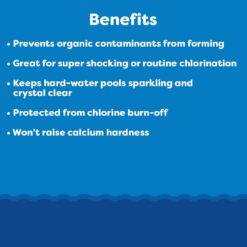 In The Swim Sodium Dichlor Chlorine Shock Granules for Sanitizing Swimming Pools – Fast Dissolving, pH Balanced Sanitizer – 40 Pound