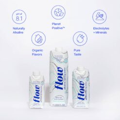 Flow Alkaline Spring Water - Refreshing Taste Of Natural Alkaline Water With Natural Electrolytes,12 Pack of 16.9 FL Bottles