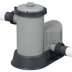 Bestway 58390E Flowclear 1500 GPH Filter Pump for 300 to 8,400 Gallon Above Ground Swimming Pool