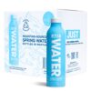 JUST Water, Premium Pure Still Spring Water in an infinitely recyclable aluminum bottle- Naturally Alkaline, 22 Fl Oz (Pack of 12)