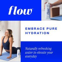 Flow Alkaline Spring Water - Refreshing Taste Of Natural Alkaline Water With Natural Electrolytes,12 Pack of 16.9 FL Bottles