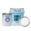 Olympic Pool Paint - Zeron - White - 1 Gallon - two-part epoxy swimming pool paint - one-coat for plaster