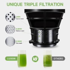 LUIXXN Cold Press Juicer, 5.8