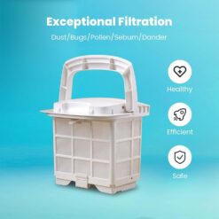 Hydro 4 Pool Robot, Pool Vacuum for Inground and Aboveground Pools, Floor, Wall and Waterline Cleaning and Scrubbing, 50' Cord