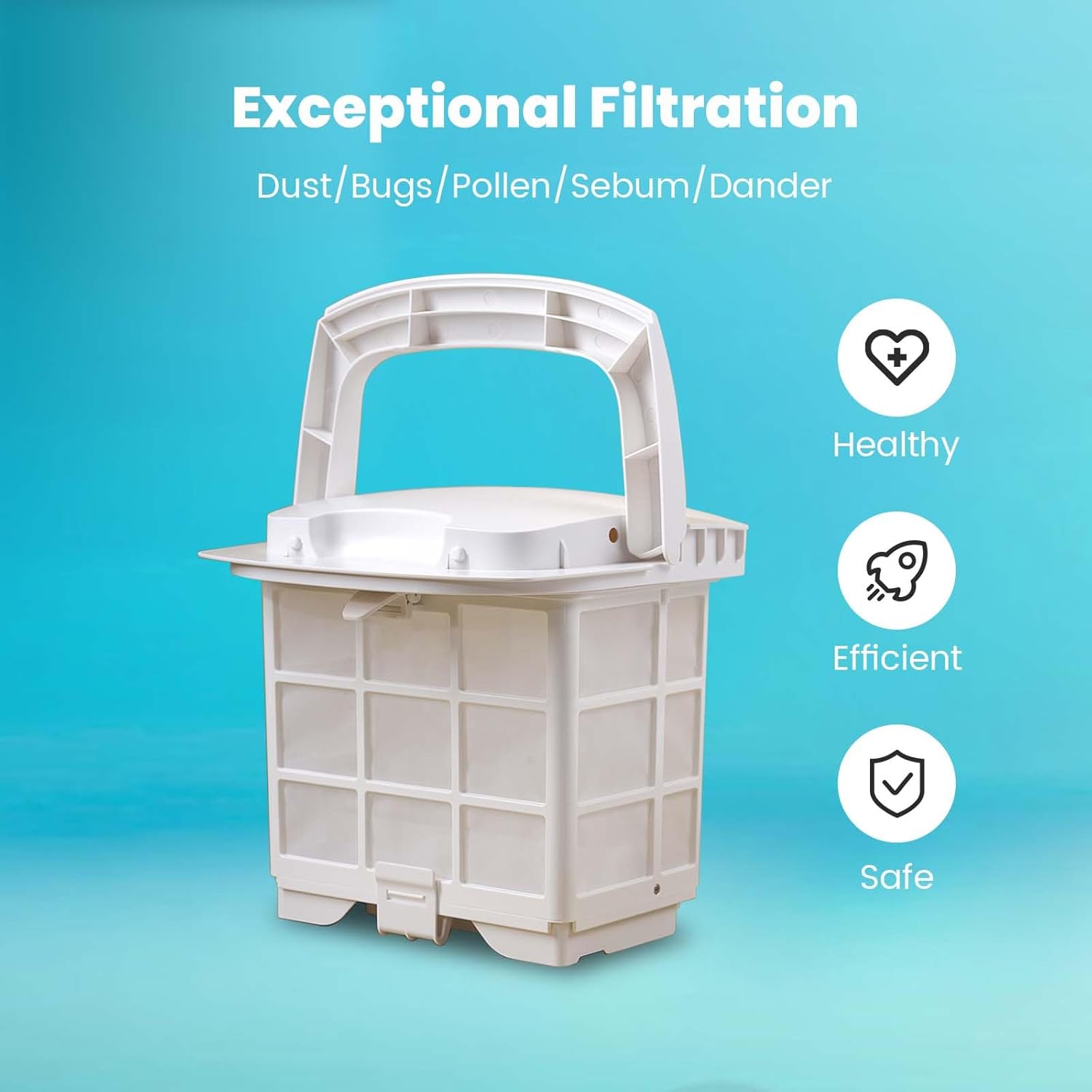 Hydro 4 Pool Robot, Pool Vacuum for Inground and Aboveground Pools, Floor, Wall and Waterline Cleaning and Scrubbing, 50' Cord
