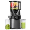 LUIXXN Cold Press Juicer, 5.8" Extra Large Feed Chute Fit Whole Fruits & Vegetables, 350W Slow Masticating Juicer Machines