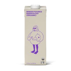 Minor Figures Oat Milk, Organic, Barista Standard - 32 Oz, 6 Pack - Plant Based, Vegan, Dairy Free, Shelf Stable, Unsweetened