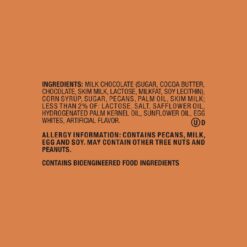 SNICKERS Pecan Milk Chocolate Candy Bar - Full Size Chocolate Candy Bars, Bulk Box Individually Wrapped, 24-Pack