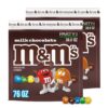 M&M'S Milk Chocolate Candy, Chocolate Candy Bulk, Party Size 38 oz Bag, Pack of 2