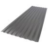 SUNTOP PALRAM 2.2-Feet x 6-Feet Corrugated Castle Gray Polycarbonate plastic Roof Panel 10 -Pack