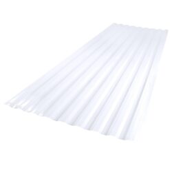 SUNTUF 2-Feet x 6-Feet Corrugated Clear Polycarbonate plastic Roof Panel 10 -Pack