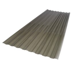 SUNTUF 2-ft x 6-ft Corrugated Solar grey Polycarbonate plastic Roof Panel 10 -Pack