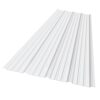 SUNSKY 3-Feet x 6-Feet Corrugated White Polycarbonate plastic Roof Panel 5 -Pack