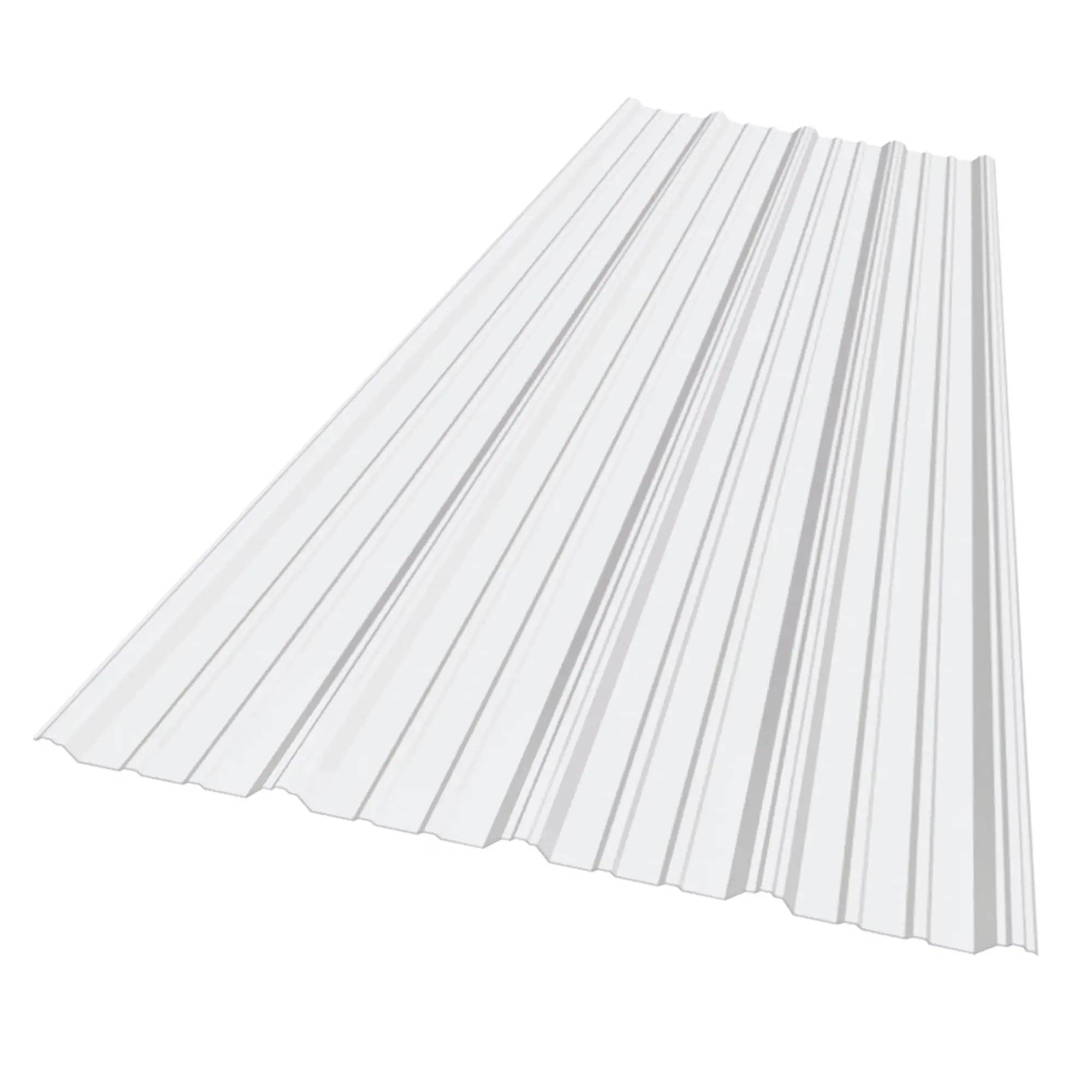 SUNSKY 3-Feet x 6-Feet Corrugated White Polycarbonate plastic Roof Panel 5 -Pack