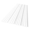 SUNSKY 3-Feet x 6-Feet Corrugated Clear Polycarbonate plastic Roof Panel 5 -Pack