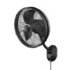 MULE 18-in Oscillation Indoor or Outdoor Black Wall Mounted Fan