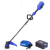 Kobalt 80-volt 17-in Straight Shaft Battery String Trimmer 2.5 Ah (Battery Included) (Charger Included)