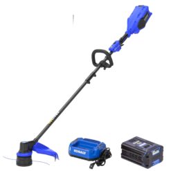 Kobalt 80-volt 17-in Straight Shaft Battery String Trimmer 2.5 Ah (Battery Included) (Charger Included)