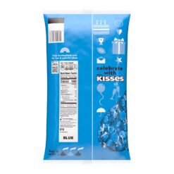 HERSHEY'S KISSES Milk Chocolate Candy Bulk Bag, 60 oz