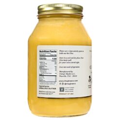 The Ghee Co. - 32 Fl Oz, Grass Fed Ghee, Non GMO, Kosher and Halal, Paleo & Keto friendly, Glass jar