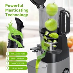 LUIXXN Cold Press Juicer, 5.8