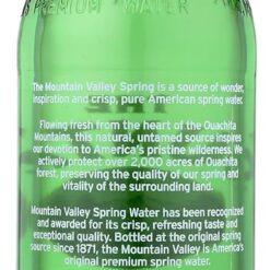 Mountain Valley Water, Water Spring, 33.8 Fl Oz, 12 Pack