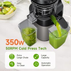LUIXXN Cold Press Juicer, 5.8