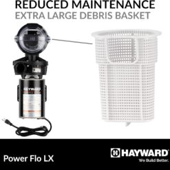 Hayward W3SP1580X15 Power Flo Pool Pump, 1.5 HP