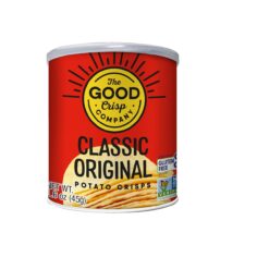 The Good Crisp Company, Good Crisps Minis (Original, 1.6 Ounce, Pack of 12), Gluten Free Snacks