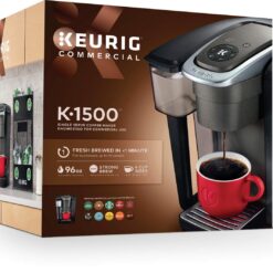 Keurig K-1500 Commercial Coffee Maker,Black 12.4