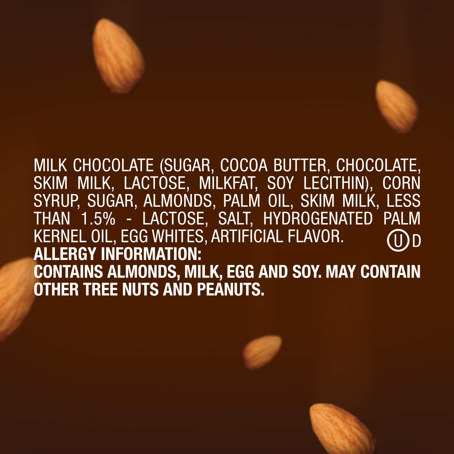 SNICKERS Candy Almond Milk Chocolate Bars Bulk Pack, 1.76 oz Bars (Pack of 24)